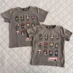 仮面ライダーTシャツ 110cm 2枚セット 双子