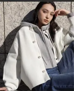 Rirandture 新品未使用 エコファーケープコート　ホワイト Sサイズ 2025年最新】Rirandture レディース 毛皮・ファーコートの人気