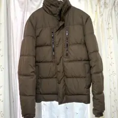 ZARA ザラ　メンズ ダウンジャケット ブラウン