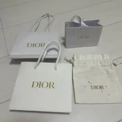 Christian Dior 空箱 リボン 巾着セット - メルカリ