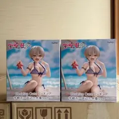 宇崎ちゃんは遊びたい! Desktop Cute 宇崎花 浜辺で水着ver.