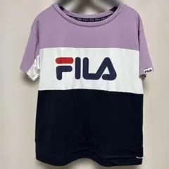 FILA 半袖Tシャツ パープル Lサイズ　フィラのサムネイル
