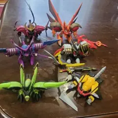 她*润様 『魔神英雄伝ワタル』フィギュア鳳凰龍神丸他5点