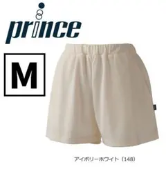 Prince テニス ミニ丈 ショートパンツ アイボリーホワイト Mサイズ