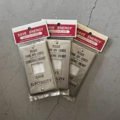 スイッチプレート Black 1口 3個セット　パシフィックファニチャーサービス