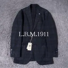 【タグ付き】美品 8,9万 ルビアム テーラードジャケット 46 グレンチェック