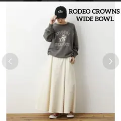 RODEO CROWNS WIDE BOWL コーデュロイ　マキシスカート