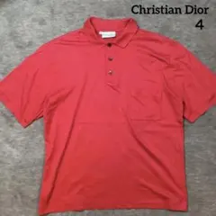 Christian Dior 半袖ポロシャツ 4号 レッドのサムネイル