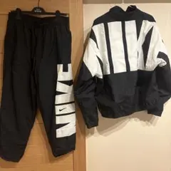 美品　NIKE xl ウーブン　セットアップ ビッグスウォッシュ　ナイキ