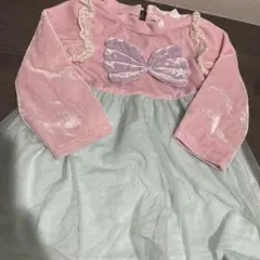 アリエル風 ディズニープリンセス なりきり ワンピース 90cm