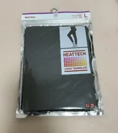 新品☆ユニクロ ヒートテック ダークグレー レギンス WOMEN 十分丈 L