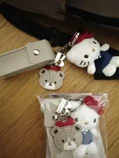 【未開封】ハローキティ BRILMY バッグチャーム ぬいぐるみ キーホルダー