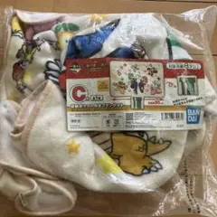 【未開封品】一番くじ スーパーマリオ いつも一緒マリオ&フレンズ　ブランケット②
