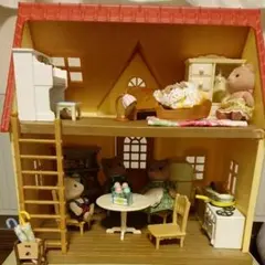 シルバニアファミリー☆家・お人形・家具・小物お遊びセット～♪