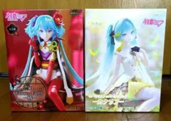 【送料無料】初音ミク　カナリア＆　椿　ぬーどるストッパー フィギュア　２体セット