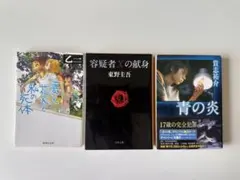 【一時値下げ】人気作家の小説3冊セット