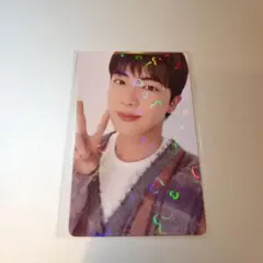 BTS JIN ジン アルバム Happy JPFC 限定特典 ホログラムトレカ
