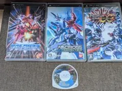 【通常中古】PSP ソフト 3本セット + UMDディスク