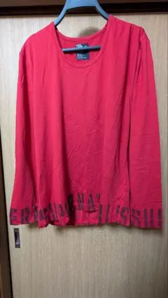 ☆値引き中☆PPFM レッドTシャツ LARGEサイズ　平成　レトロのサムネイル