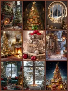 幻想的パネル生地　Ｇ１３