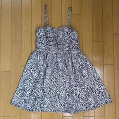 SOLLON.(ソルロン) レオパード柄 キャミワンピース