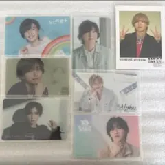 道枝駿佑　なにわ男子　クリアソロカード　トレカ　まとめ売り