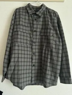 チェックシャツ 古着