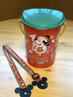 【ディズニー/Disney】2004年クリスマスポップコーンバケット①