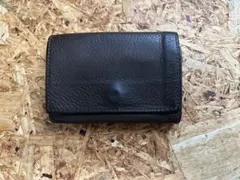 LOMEI Zipper Compact Wallet BLACK - メルカリ