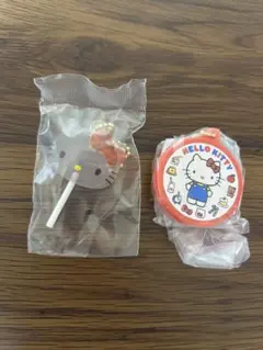 カラフルキャンディチャーム・クッキー缶 キティ2個セット