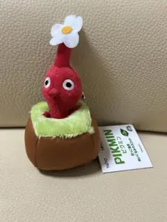 TAITO 引っこ抜きぬいぐるみマスコット ピクミン 赤ピクミン キーホルダー