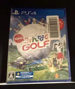 PS4 New みんなのGOLF 未開封
