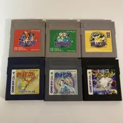 【バラ購入可】ポケモン各種ゲームボーイソフトセット