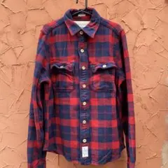 5店舗限定新品Abercrombie & Fitch 厚手チェックネルシャツ
