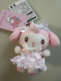 マイメロ　白いちご　マスコット
