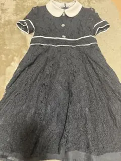 evelyn 量産型 ワンピース レース 襟付き フレア 地雷系