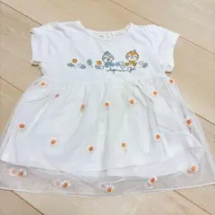 アンパンマンベビーTシャツ ワンピース ドレス風トップス 90cm