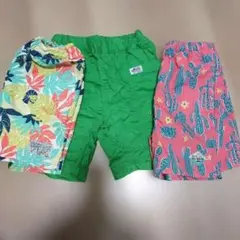 BREEZEトロピカル柄・サボテン柄 半ズボンセット