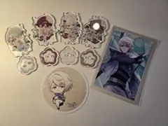アイドリッシュセブン　 ŹOOĻアクスタ4個+棗巳波ブロマイド&コースター