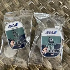 ANA LA Dodgers ピンバッジ 2個セット