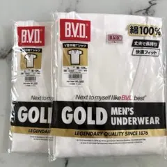 【Ｌサイズ】【Ｖネック】B.V.D. GOLD MEN'S UNDERWEAR