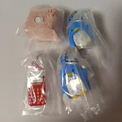 レトロミニチュアチャーム タキシードサム サンリオ キティ キーホルダー