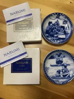 NARUMI ナルミ 2000年 2001年 プレート 2枚セットのサムネイル