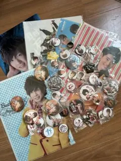 BOYS AND MEN ボイメン クリアファイル　缶バッチ