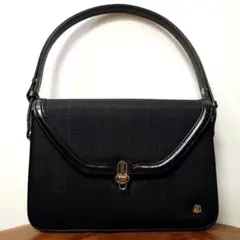 美品 ホースヘア 2way ワンショルダー ハンドバッグ