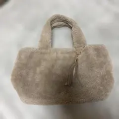 SHOO-LA-RUE シューラルー ファー ミニトートバッグ タッセル付きのサムネイル