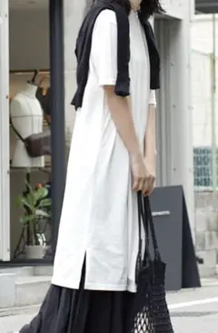 イーザッカマニアストアーズ　М　L　ワンピース　Tシャツワンピ　ゆったり