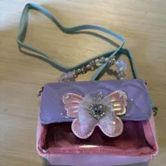 蝶モチーフ ショルダーバッグ海外購入