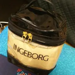 大巾値下❗INGEBBORGビニ―バニティバック―145