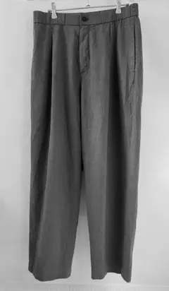 ATON　WOOL WASHI TROPICAL WIDE EASY PANTS